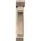 Ekena Millwork Legacy Slat Rough Sawn Bracket w/ Offset Brace, Douglas Fir, 6"W x 22"D x 30"H BKT0604X22X30LEC06RDF - alternate 3